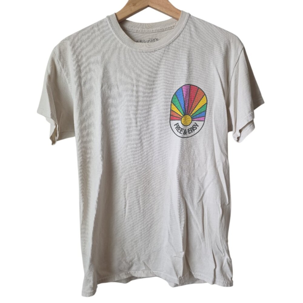 Free & Easy Navy "Don't Trip" Graphic Tee